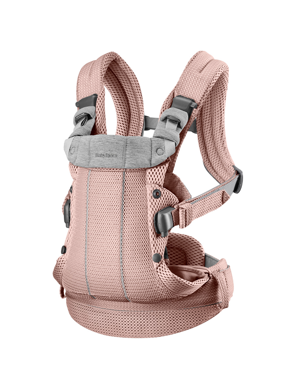 Porte-bébé Harmony Mesh 3D Coloris rose poudré Babybjörn