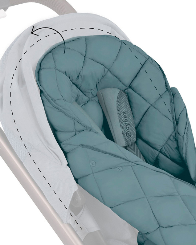 Chancelière Snogga 2 Coloris Stone Grey Cybex