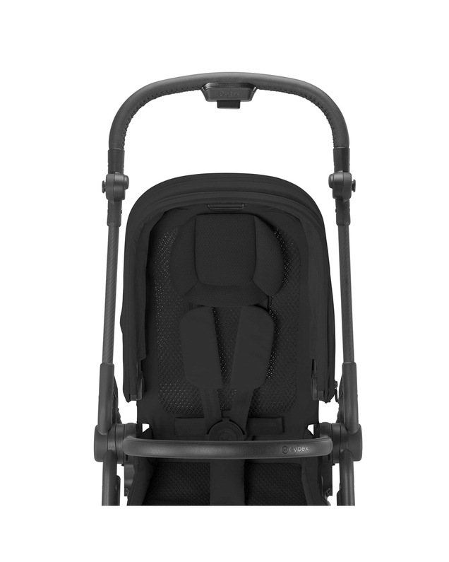 Poussette Melio Carbon Coloris Magic Black Cybex