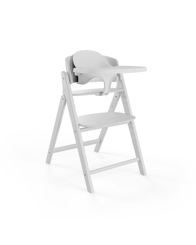 Chaise haute Click & Fold 4-en-1 Coloris All White Cybex