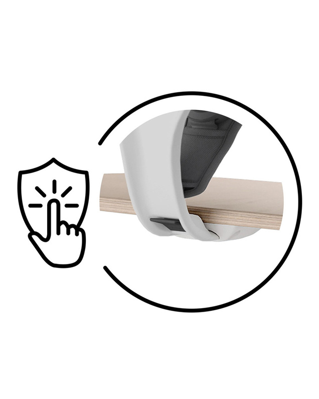 Chaise haute Click & Fold 3-en-1 Coloris light natural  Cybex