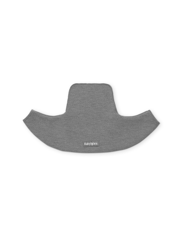 Bavoir porte-bébé Move et Mini Coloris gris clair Babybjörn