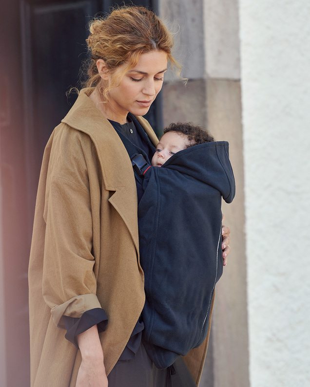 Cape pour porte-bébé Coloris noir Babybjörn