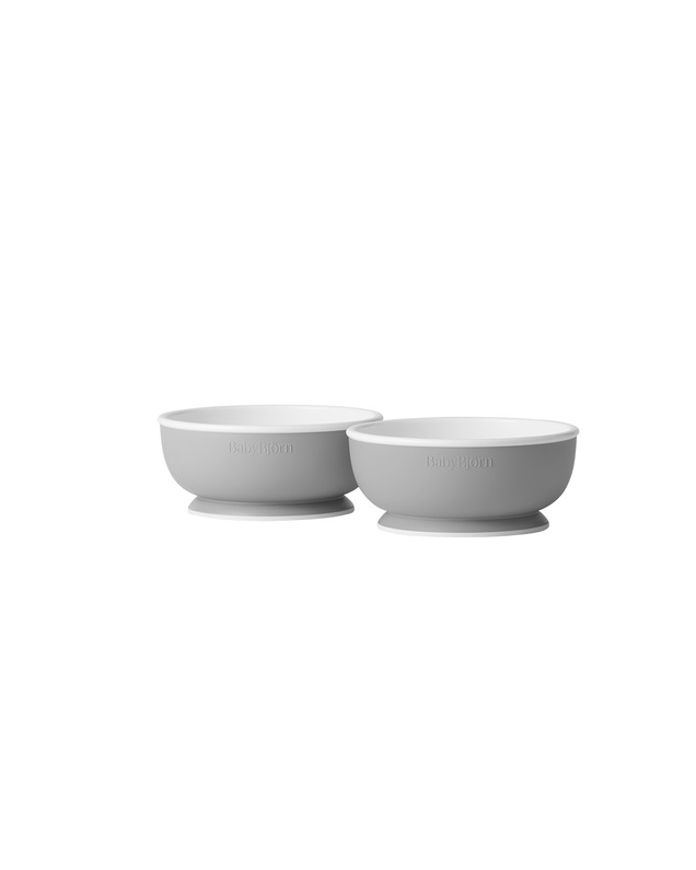 Lot de 2 bols pour bébé Coloris gris  Babybjörn