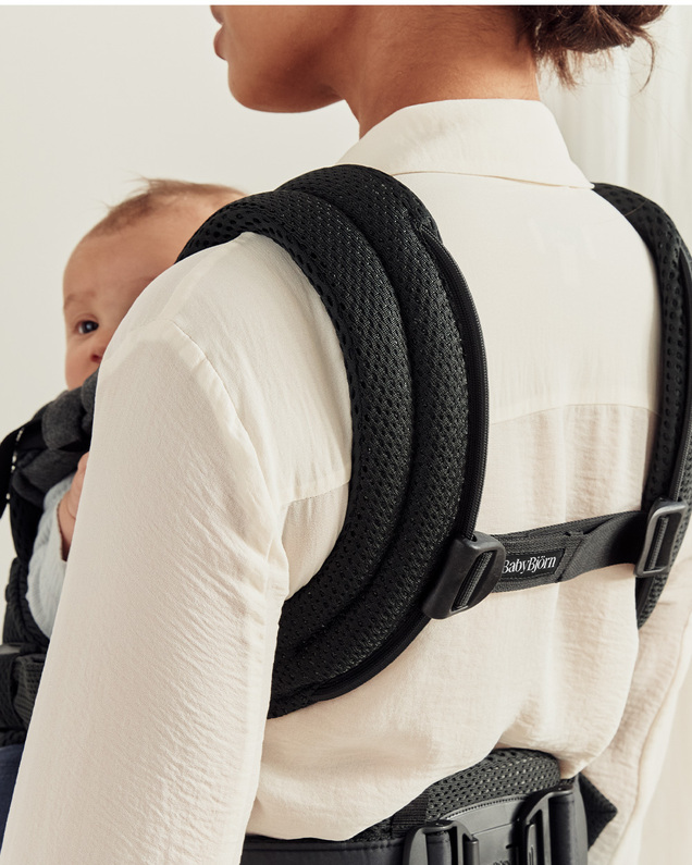Porte-bébé Harmony Mesh 3D Coloris noir Babybjörn