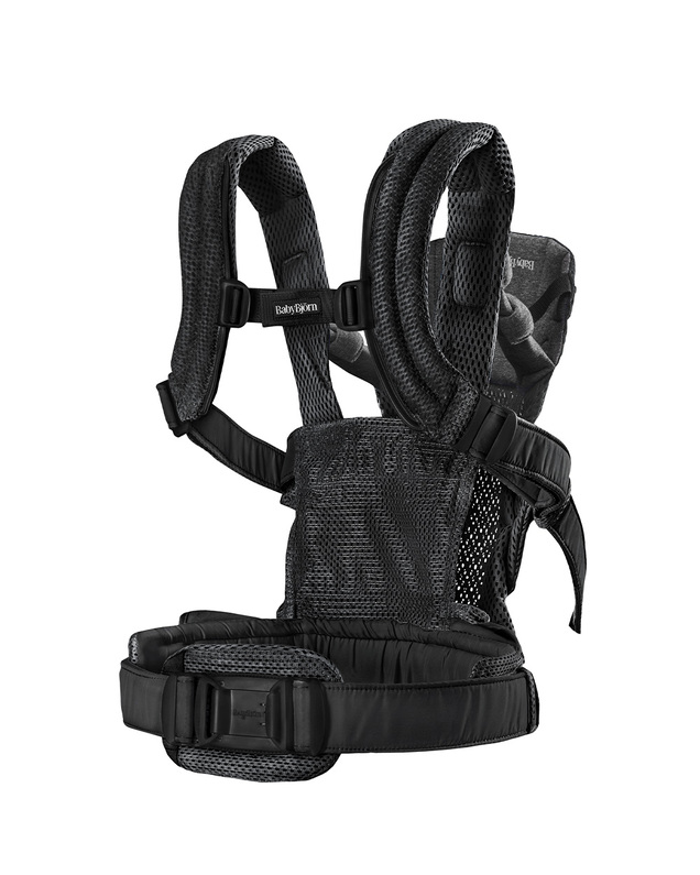 Porte-bébé Harmony Mesh 3D Coloris noir Babybjörn
