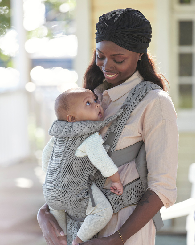Porte-bébé Move Mesh 3D Coloris gris Babybjörn
