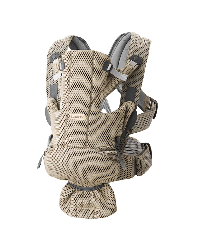 Porte-bébé Move Mesh 3D Coloris gris beige Babybjörn