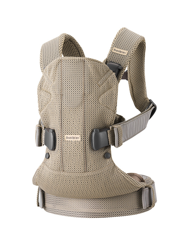Porte-bébé One Air Mesh 3D Coloris gris beige Babybjörn
