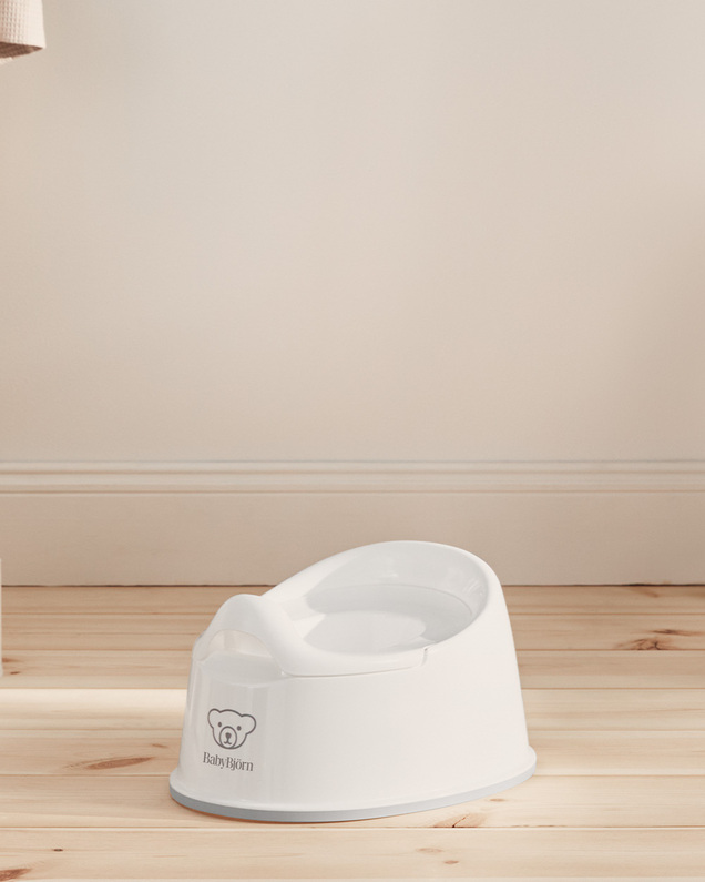 Pot Smart Coloris blanc/gris  Babybjörn