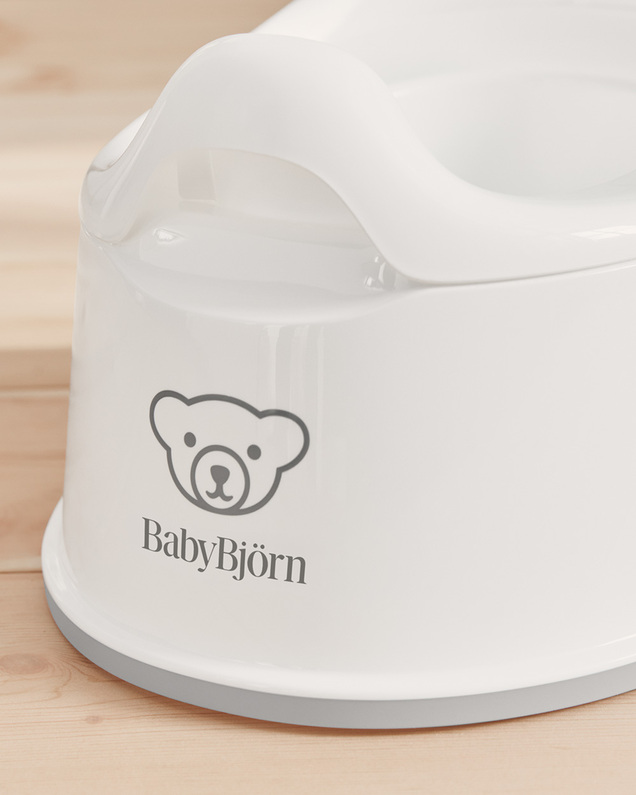 Pot Smart Coloris blanc/gris  Babybjörn