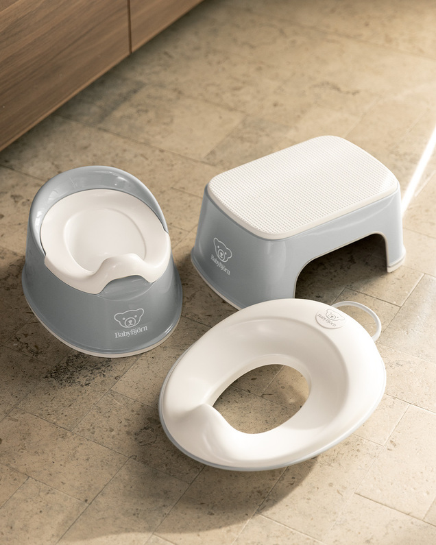 Pot Smart Coloris gris/blanc  Babybjörn