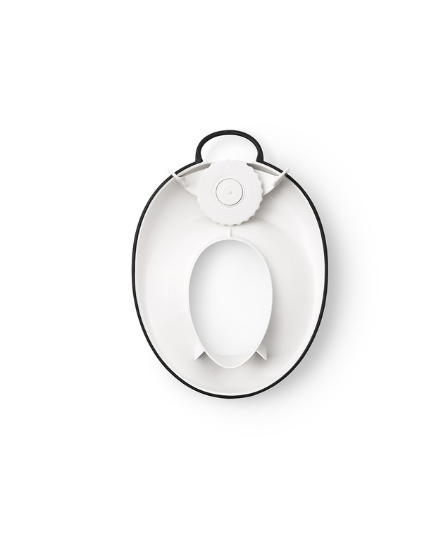 Réducteur de toilette Coloris blanc/noir  Babybjörn