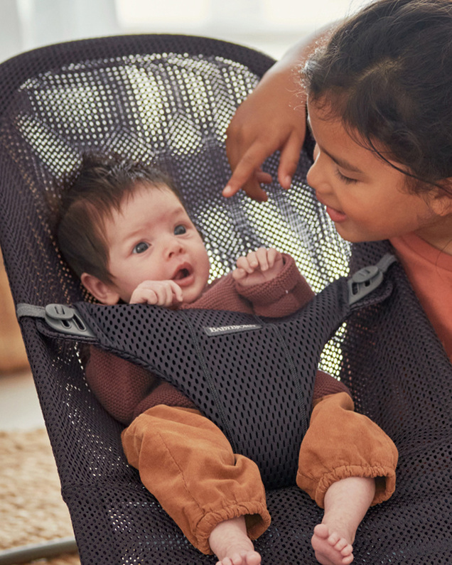 Transat Bliss Mesh Coloris anthracite Babybjörn