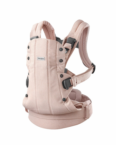 Porte-b&eacute;b&eacute; Harmony tiss&eacute; chin&eacute; Coloris rose clair  Babybj&ouml;rn