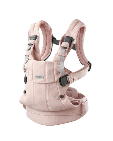 Porte-b&eacute;b&eacute; Harmony tiss&eacute; chin&eacute; Coloris rose clair  Babybj&ouml;rn