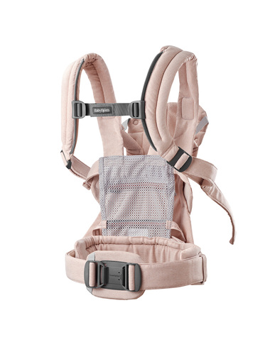 Porte-b&eacute;b&eacute; Harmony tiss&eacute; chin&eacute; Coloris rose clair  Babybj&ouml;rn