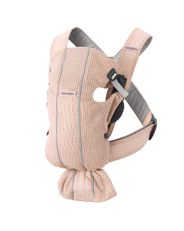 Porte-b&eacute;b&eacute; Mini Mesh 3D Coloris rose nacr&eacute;  Babybj&ouml;rn