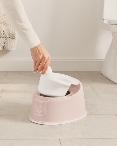 Pot Smart Coloris rose pastel/blanc  Babybj&ouml;rn