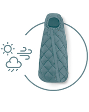 Chancelière Snogga Mini 2 Coloris Stone Grey Cybex