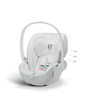 Siège auto Cloud T i-size modèle Urban M... Coloris white Cybex