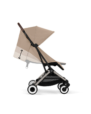 Poussette Orfeo Châssis taupe coloris Almond Beige Cybex