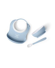 Coffret repas 3 pièces Coloris bleu pastel Babybjörn
