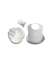 Coffret repas 5 pièces Coloris gris Babybjörn