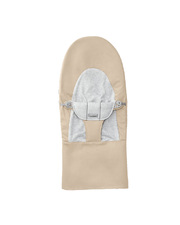 Housse transat Balance Soft jersey tissé... Coloris beige/gris Babybjörn