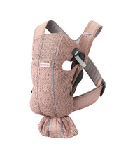 Porte-bébé Mini Mesh 3D Coloris rose poudré Babybjörn