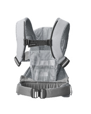 Porte-bébé One Air Mesh 3D Coloris argent Babybjörn
