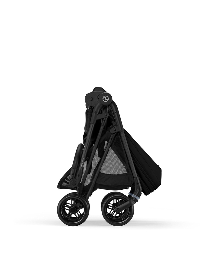 Poussette Melio Carbon Coloris Magic Black Cybex