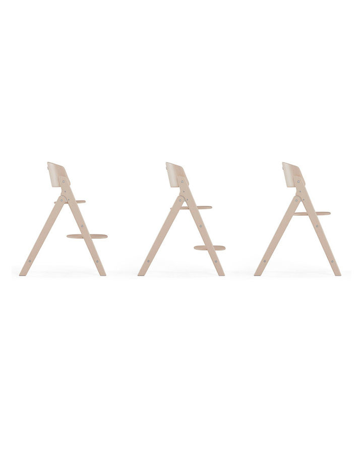Chaise haute Click & Fold 3-en-1 Coloris light natural Cybex