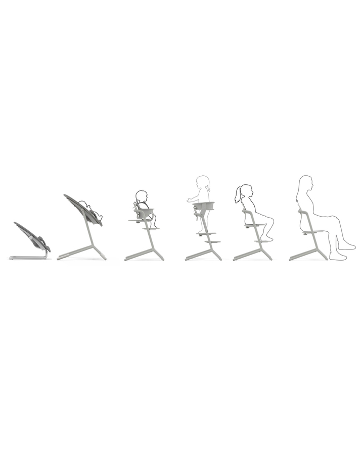 Socle pour transat Lemo/Click & Fold Coloris Suede Grey  Cybex