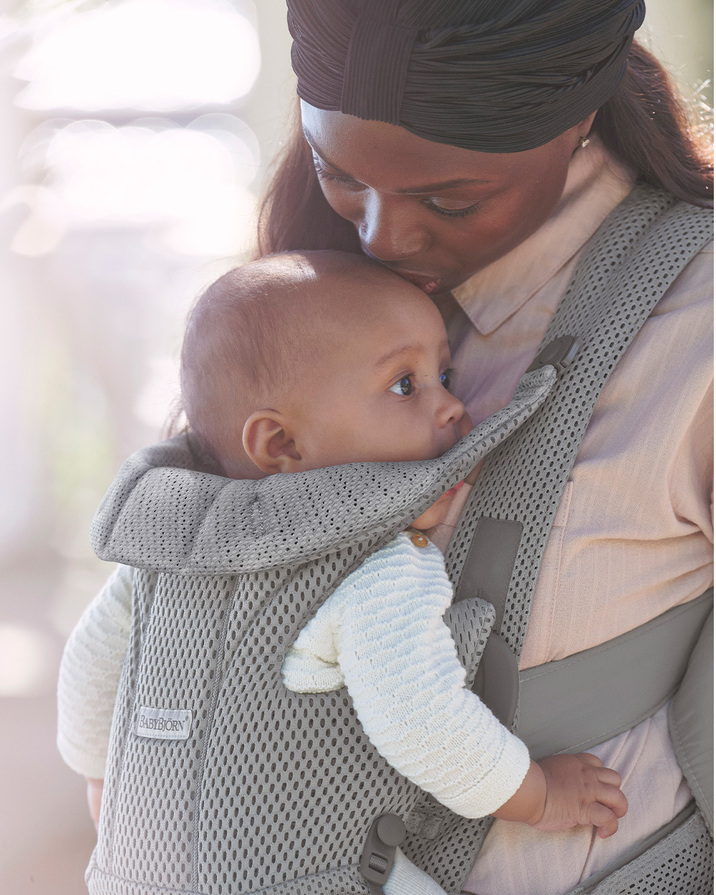 Porte-b&eacute;b&eacute; Move Mesh 3D Coloris gris  Babybj&ouml;rn