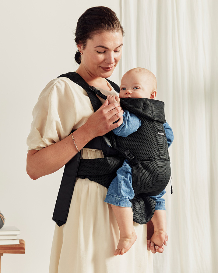 Porte-b&eacute;b&eacute; Move Mesh 3D Coloris noir  Babybj&ouml;rn