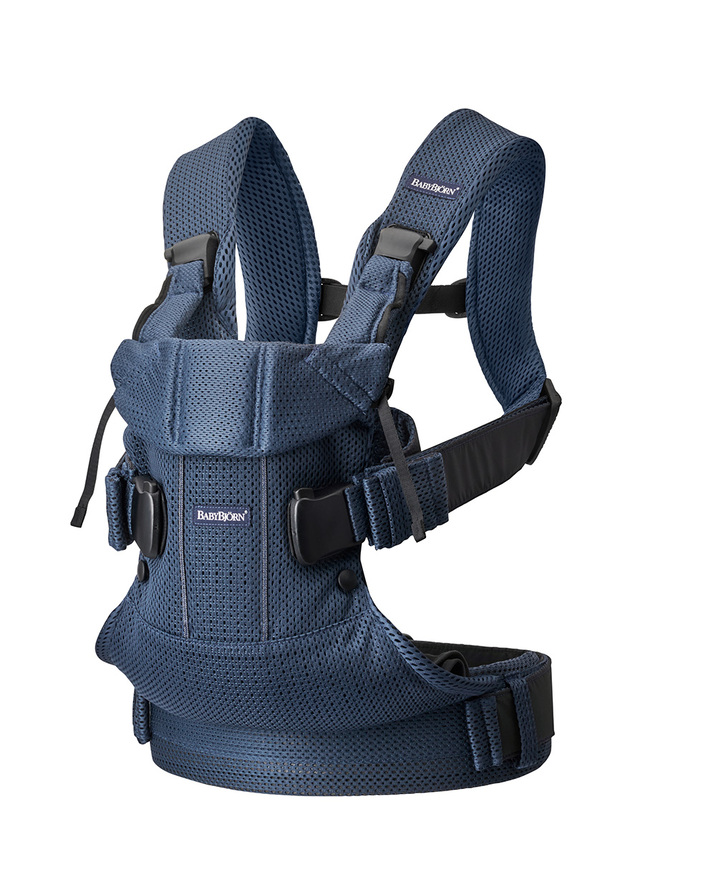 Porte-bébé One Air Mesh 3D Coloris bleu marine Babybjörn