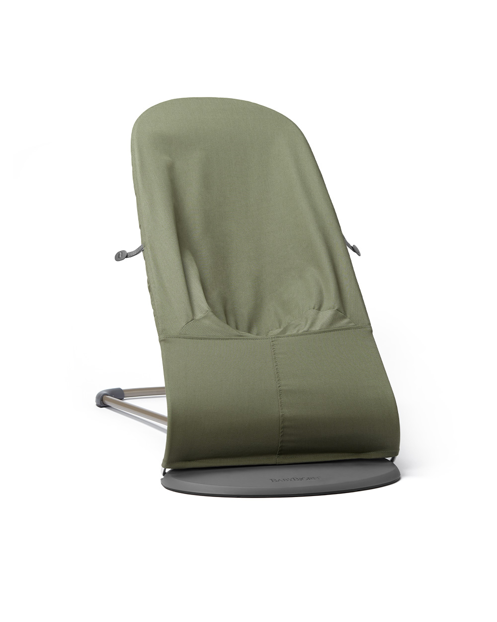Transat Bliss tiss&eacute; matelassage p&eacute;tale Coloris vert fonc&eacute;  Babybj&ouml;rn