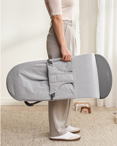 Transat Bliss tiss&eacute; chin&eacute; Coloris gris clair  Babybj&ouml;rn