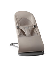 Transat Balance Soft jersey tissé Coloris gris sable Babybjörn