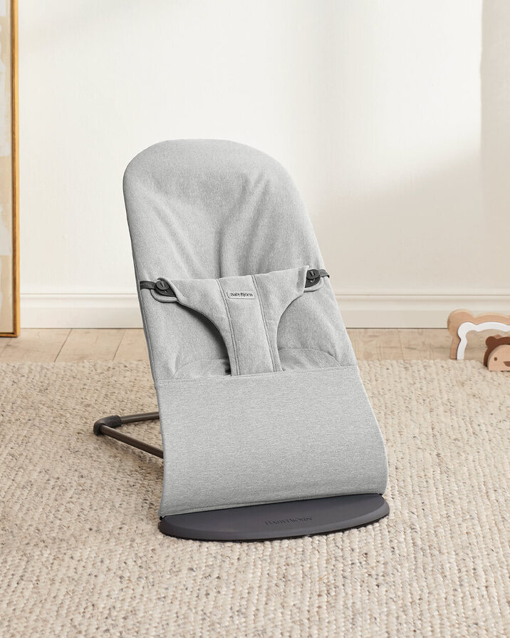 Transat Bliss tiss&eacute; chin&eacute; Coloris gris clair  Babybj&ouml;rn