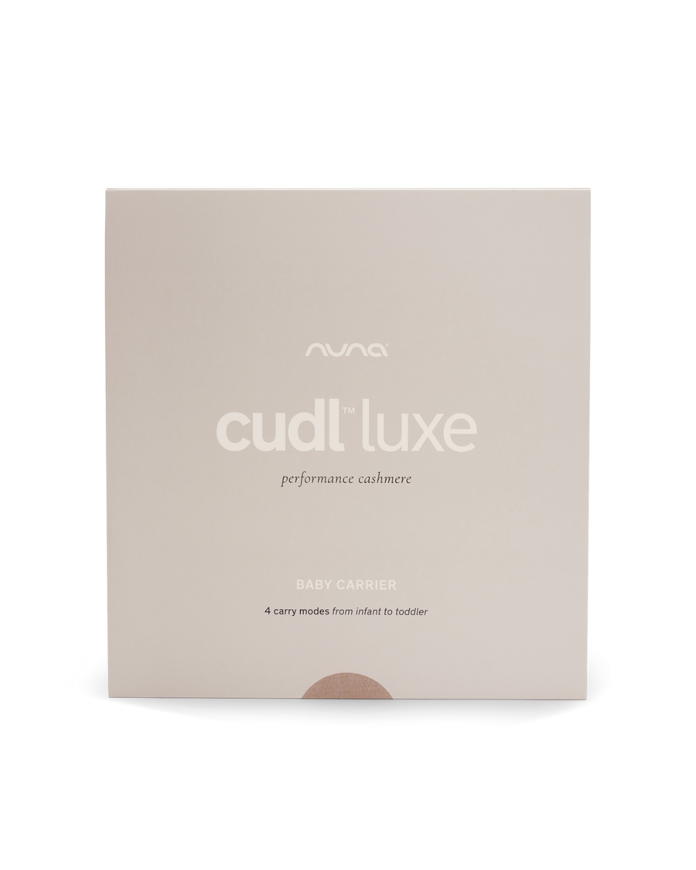 Porte-b&eacute;b&eacute; Cudl luxe Coloris pearl  Nuna
