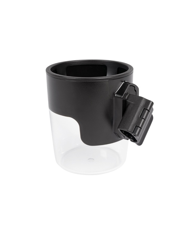 Porte-gobelet poussette Trvl Coloris noir/transparent  Nuna