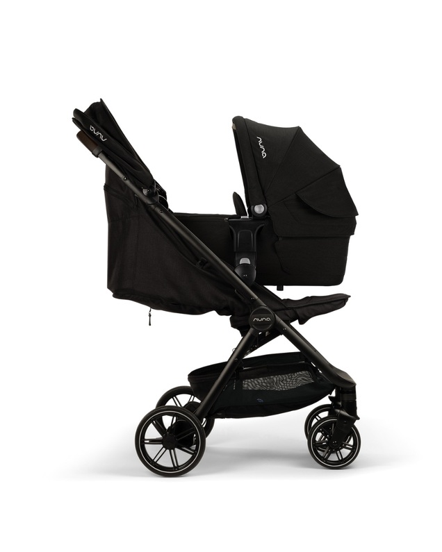 Poussette Trvl lx Coloris caviar  Nuna