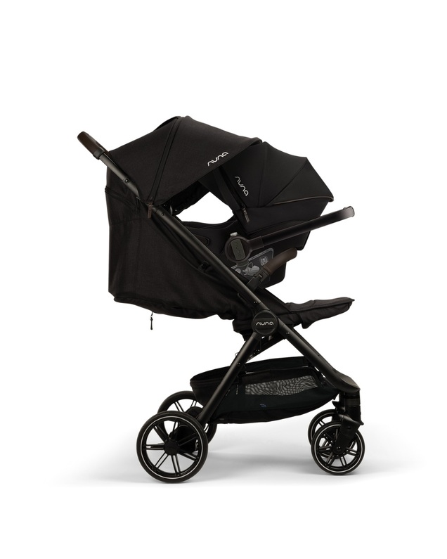 Poussette Trvl lx Coloris caviar  Nuna