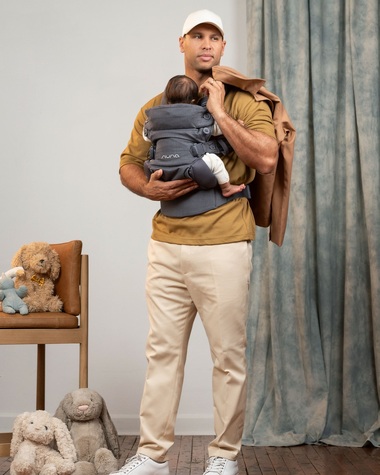 Porte-b&eacute;b&eacute; Cudl luxe Coloris dusk  Nuna