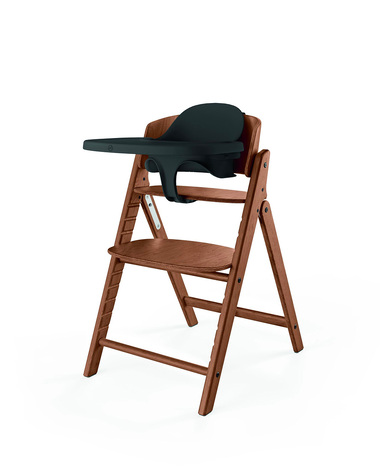 Chaise haute Click & Fold 4-en-1 Coloris all natural dark  Cybex