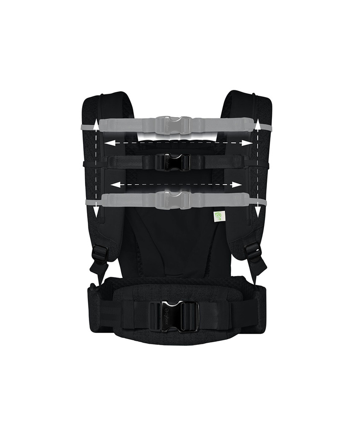 Porte-b&eacute;b&eacute; Coya Boucl&eacute; Coloris Stone black  Cybex