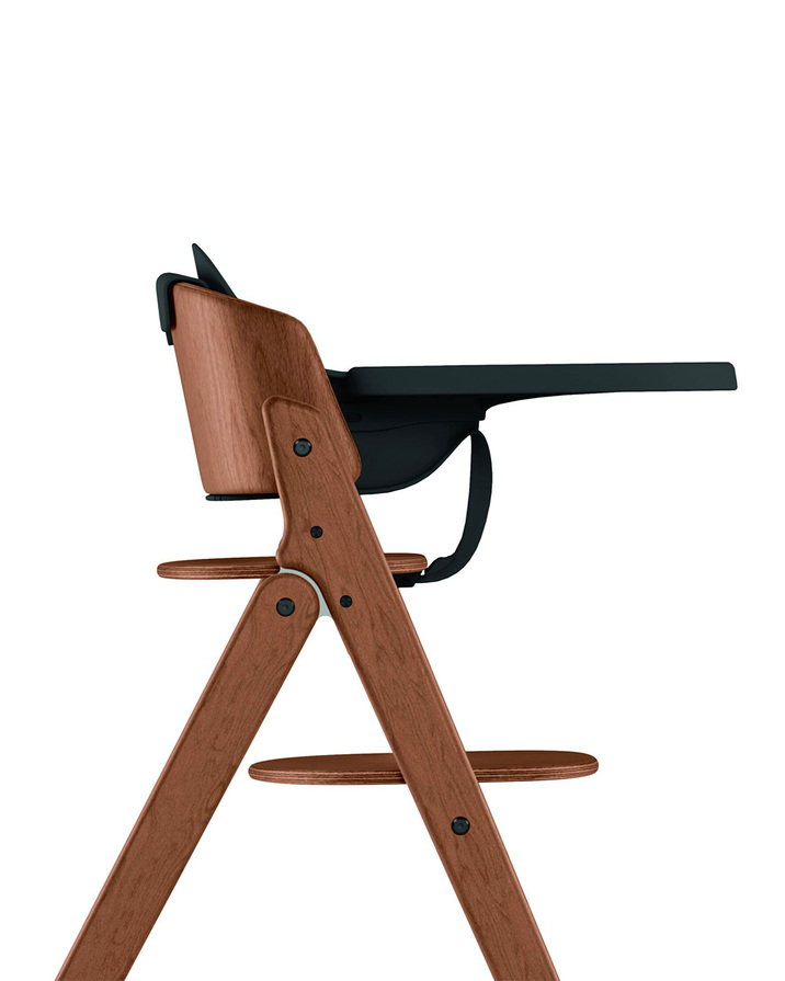 Chaise haute Click & Fold 4-en-1 Coloris all natural dark Cybex
