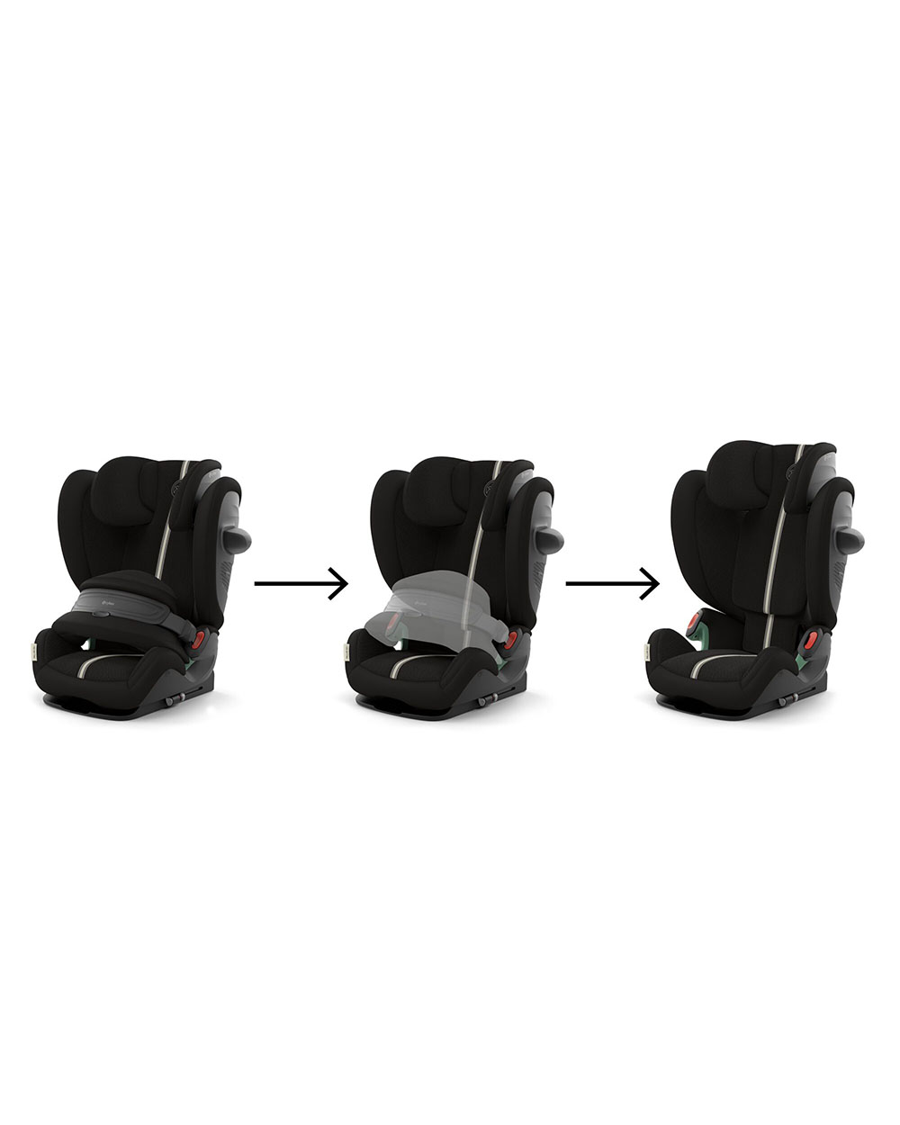 Si&egrave;ge auto Pallas G3 i-Size Coloris moon black (Plus)  Cybex